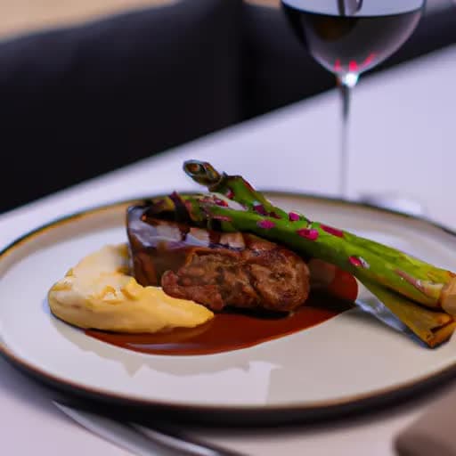 Steak and Asparagus